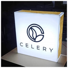 Load image into Gallery viewer, BUILD-UP LIGHTED SIGNAGE - 16&quot; Square
