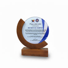 Load image into Gallery viewer, Wooden Custom Award - Product Code: "Morocco"
