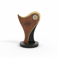 Wooden Custom Award - Product Code: “Hungary”