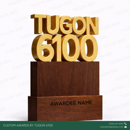 Wooden Custom Award - Product Code: 