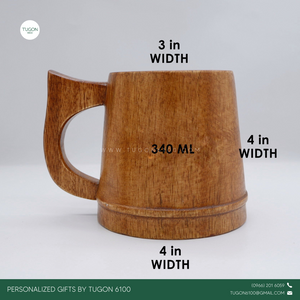 Beer Mug by Tugon 6100

Ideal for:
• Corporate Gifts
• Wedding Favors
• Gift for Him
• Father's Day Gift
• Christmas Gift