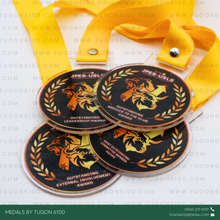 Load image into Gallery viewer, Customized Acrylic Medal with Logo and Event Name - Personalized Award for Competitions
Clear Acrylic Medal with Full-Color Print and Custom Ribbon - Sports Tournament Award
Engraved Acrylic Medal with Unique Shape - Custom Corporate Recognition Medal
Personalized Acrylic Medal for School Events and Academic Competitions
High-Quality Acrylic Medal with Custom Design - Ideal for Marathons, Festivals, and Team Building
Custom Shaped Acrylic Medals with Company Branding - Perfect for Employee Awards
