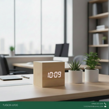 Load image into Gallery viewer, Desk Alarm Clock - "Cana"
