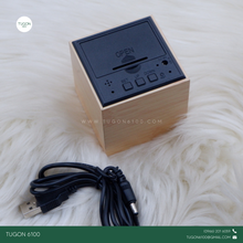 Load image into Gallery viewer, Desk Alarm Clock
Product Name: &quot;Cana&quot;

Bring natural warmth and modern function to your space with Cana, an elegant bamboo desk alarm clock designed for simplicity and style. Made from eco-friendly bamboo, this compact digital clock features a clear LED time display, alarm function, and temperature reading, making it a perfect fit for your bedside table, office desk, or study area.

Sleek and minimal, Cana adds a calming, earthy touch to any modern setup. It’s not just a timekeeper — it’s a stylish and sust
