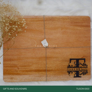 Corporate Gifts, Christmas Gift, Personalized Gifts, Wedding Favors, Wedding Keepsakes, Souvenirs, Event Souvenirs, Personalized Cheeseboards, Wooden Cutting Boards - Tugon 6100.