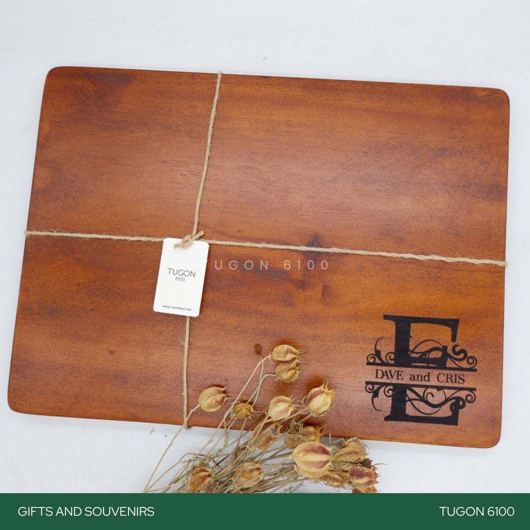 Corporate Gifts, Christmas Gift, Personalized Gifts, Wedding Favors, Wedding Keepsakes, Souvenirs, Event Souvenirs, Personalized Cheeseboards, Wooden Cutting Boards - Tugon 6100.