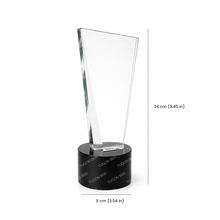 Load image into Gallery viewer, Glass Plaque Award | Flare
