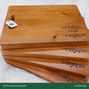 Corporate Gifts, Christmas Gift, Personalized Gifts, Wedding Favors, Wedding Keepsakes, Souvenirs, Event Souvenirs, Personalized Cheeseboards, Wooden Cutting Boards - Tugon 6100.