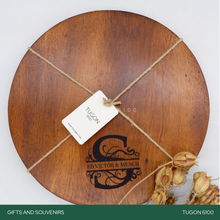 Load image into Gallery viewer, Corporate Gifts, Christmas Gift, Personalized Gifts, Wedding Favors, Wedding Keepsakes, Souvenirs, Event Souvenirs, Personalized Cheeseboards, Wooden Cutting Boards - Tugon 6100.
