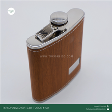 Load image into Gallery viewer, Personalized Flask by Tugon 6100

Personalized Gifts Ideal for:
• Corporate Gifts
• Wedding Favors
• Gift for Her, Gift for Him
• Mother&#39;s Day or Father&#39;s Day Gift
• Christmas Gift
