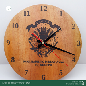Round Wall Clock - "Chino"