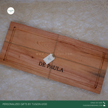 Load image into Gallery viewer, Corporate Gifts, Christmas Gift, Personalized Gifts, Wedding Favors, Wedding Keepsakes, Souvenirs, Event Souvenirs, Personalized Cheeseboards, Wooden Cutting Boards - Tugon 6100.
