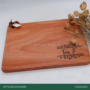 Corporate Gifts, Christmas Gift, Personalized Gifts, Wedding Favors, Wedding Keepsakes, Souvenirs, Event Souvenirs, Personalized Cheeseboards, Wooden Cutting Boards - Tugon 6100.