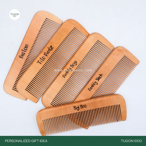 Bamboo Comb. PERFECT GIFT IDEAS FOR:</strong> Wedding souvenir, Christmas Gift, Corporate Gift, Anniversary Gift, Birthday Gift, Father's Day Gift, Mother's Day Gift, personal use.Comb - TUGON 6100