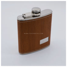 Load image into Gallery viewer, With FREE LASER ENGRAVING of your preferred name or logo on bamboo lid.  PERFECT GIFT IDEAS FOR: Wedding souvenir, Christmas Gift, Corporate Gift, Anniversary Gift, Birthday Gift, Father&#39;s Day Gift, Mother&#39;s Day Gift, personal use. Flask. - TUGON 6100
