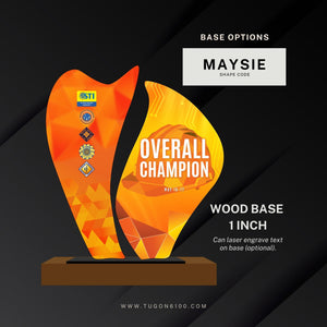 Trophies & Plaques - "MAYSIE"