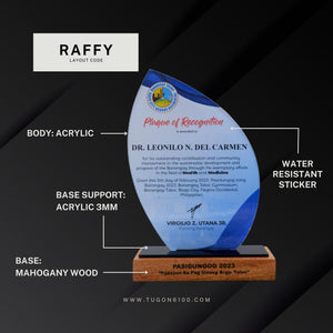 Why acrylic trophies and plaques are a more ideal choice for lasting recognition? The materials are more durable than glass and crystal awards, and the wood is far less delicate, making them long-lasting and resilient. Enjoy many years of appreciation with TUGON 6100 Trophies and Plaques.