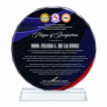 Load image into Gallery viewer, Glass Plaque Award | Brilliance
