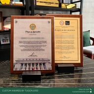 Custom wooden award plaque Mexico design by Tugon 6100 Bacolod Philippines for corporate events school recognition and awards