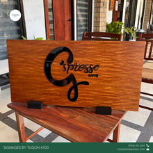 Load image into Gallery viewer, Signature Lightweight Wood-Finish Sign
