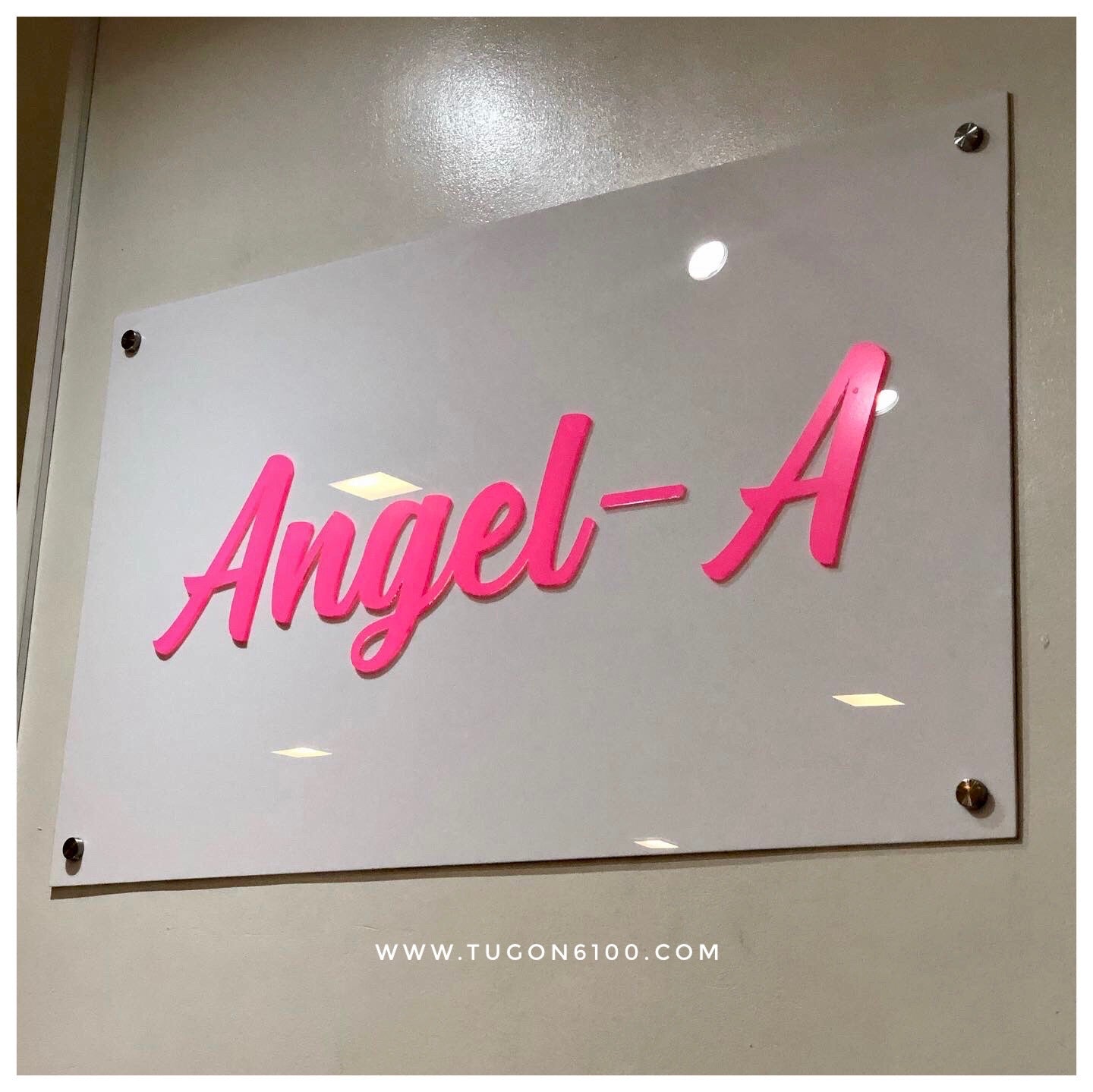 EMBOSSED ACRYLIC BUSINESS SIGNAGE – Tugon 6100