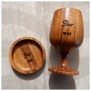 Elevate the wine drinking experience with this handcrafted Wooden Wine Glass – ideal for corporate gifts, wedding souvenirs, Christmas gifts, and everyday occasions. Crafted from natural wood for an aesthetically pleasing look that you can appreciate. Boasting a smooth interior and exterior, this glass will impress the recipient with its sturdy design.