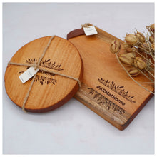 Load image into Gallery viewer, Tugon 6100, personalized chopping board, customized cheese board, wooden cutting board, wooden gifts, wedding souvenirs, made in Philippines, made in Bacolod City Negros
