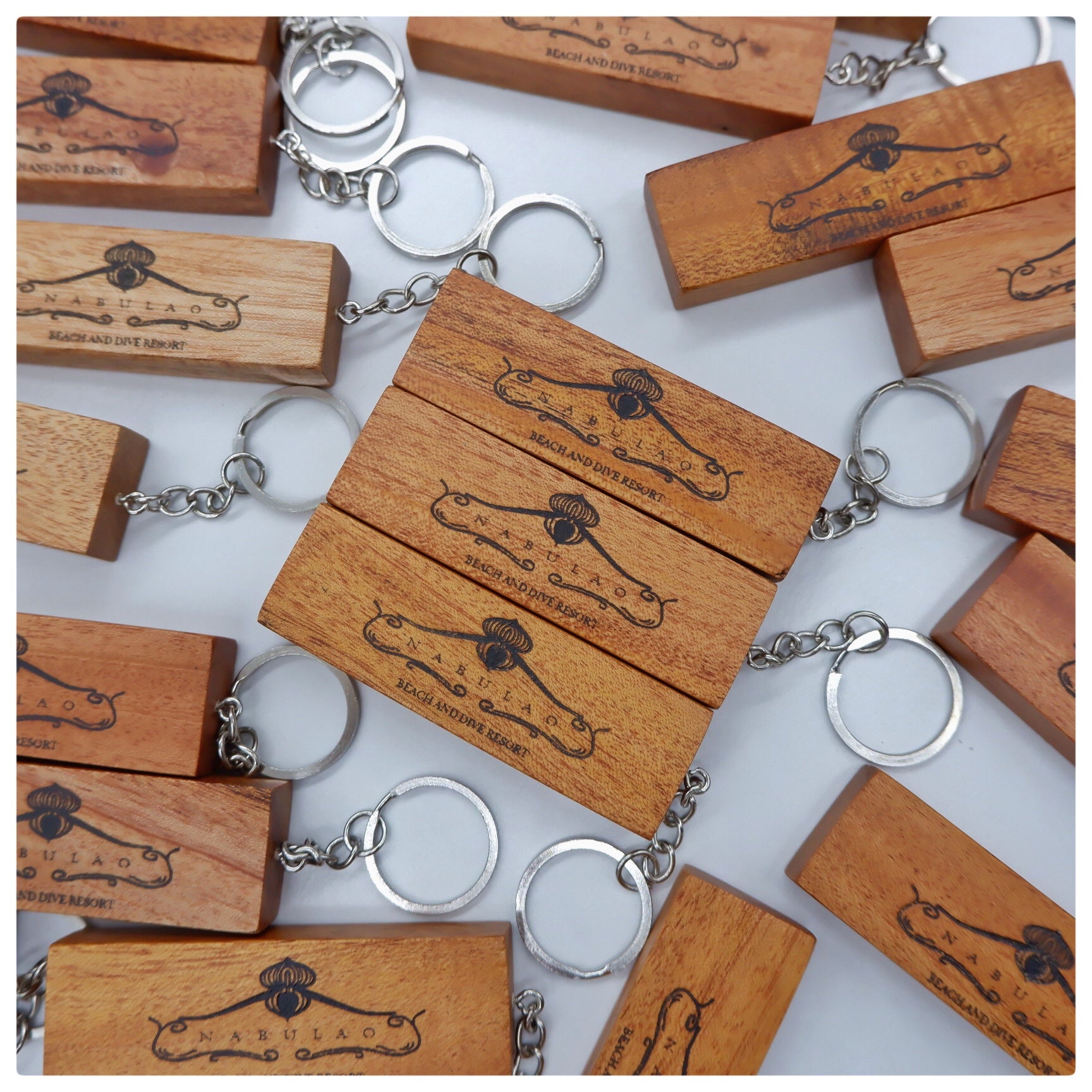 Personalized Wooden Keychain | Tugon 6100