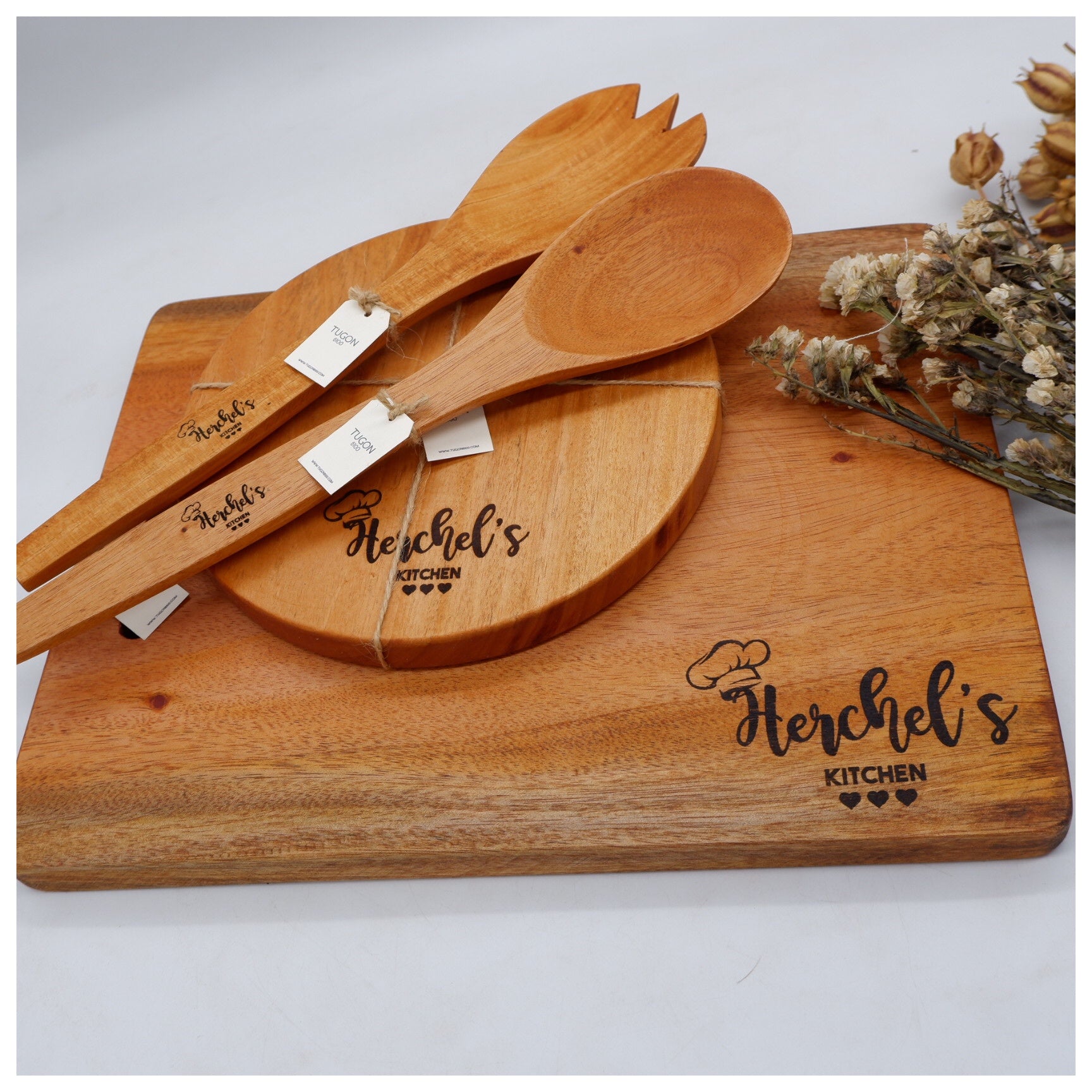 Personalized Wooden Chopping Board, Cutting Board, Cheese Board - Wooden Gifts, Giveaways, Souvenirs - Philippines – Tugon 6100