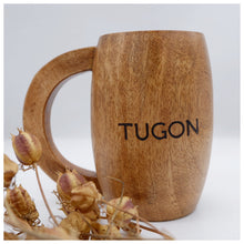Load image into Gallery viewer, Tugon 6100, personalized beer mug, wooden gifts, customized gifts, wedding souvenir, made in Philippines
