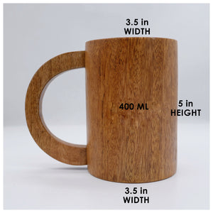 Tugon 6100, personalized wooden coffee mug, customized coffee mug, wedding souvenirs, wooden gifts, unique gifts, made in Philippines, made in Bacolod City Negros
